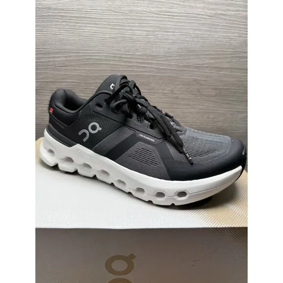 On Cloudrunner 2 Shoes Eclipse Black Jogging Trainer Workout Women’s 9 Wide