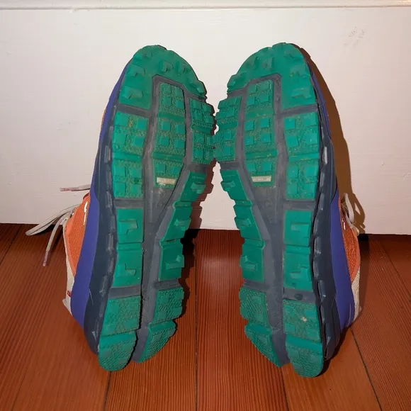 On Cloudultra Trail Running Shoes Mens 11 Orange Flame Purple Cloud Hiking