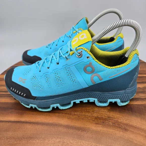 On Cloudventure Shoes Women's 5.5 Blue Trail Running Outdoor Hiking Sneakers