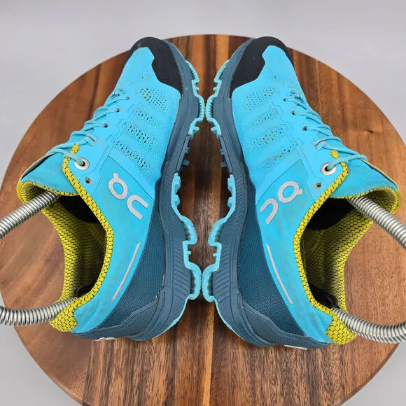 On Cloudventure Shoes Women's 5.5 Blue Trail Running Outdoor Hiking Sneakers