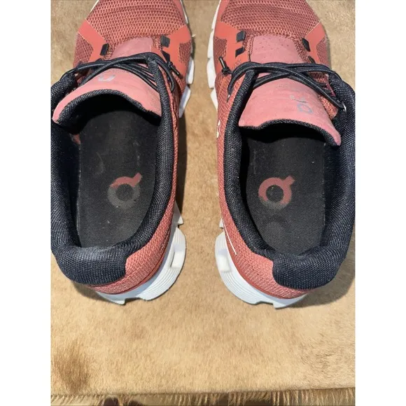 On Men's Cloud 5 Ruby/Rust Running Shoes US Sz 6.5