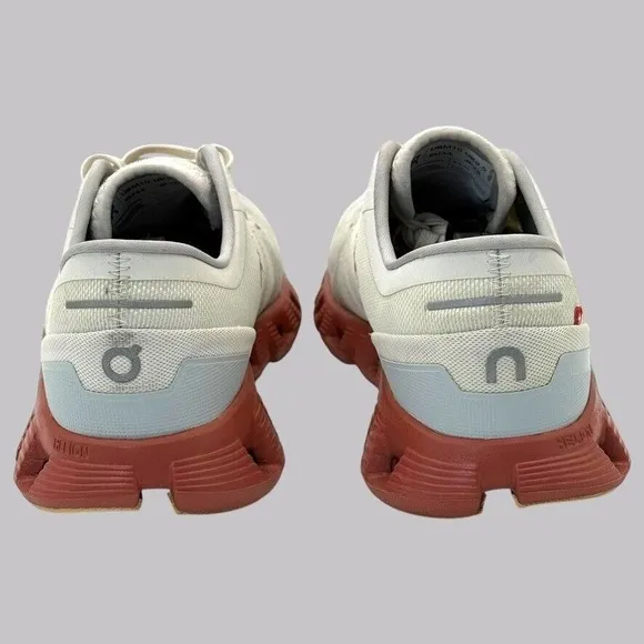 ON Running Cloud X 3 Men's Size 10 Ice Auburn Comfortable Athletic Running Shoes