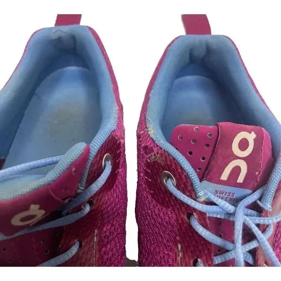 On Cloud Running Shoes Women's 11 Magenta CloudTec Athletic Sportswear Gorpcore