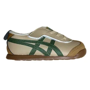 Onitsuka Tiger Mexico 66 Sneakers Toddler Size 8 Kids Beige Green Retro Shoes
