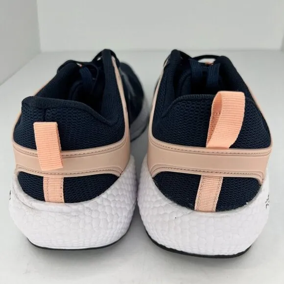 OP Training Womens OPM-Elena-M1 Navy Coral Fleex Boom Size 10 Trainers Shoes