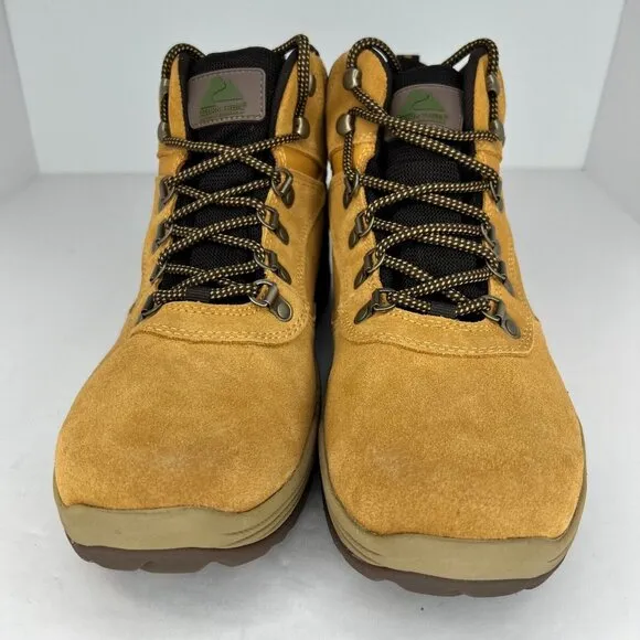 Ozark Trail Mens MNOT43EZ002 Brown Leather Ergonomic Foam Size 11 Hiking Shoes