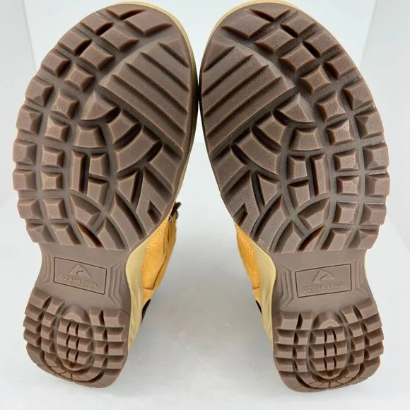 Ozark Trail Mens MNOT43EZ002 Brown Leather Ergonomic Foam Size 11 Hiking Shoes