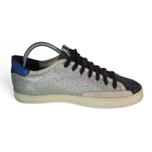 P448 Johnny Glitter Skate Low Sneakers Multicolor Men's 8-8.5 Women's 10.5