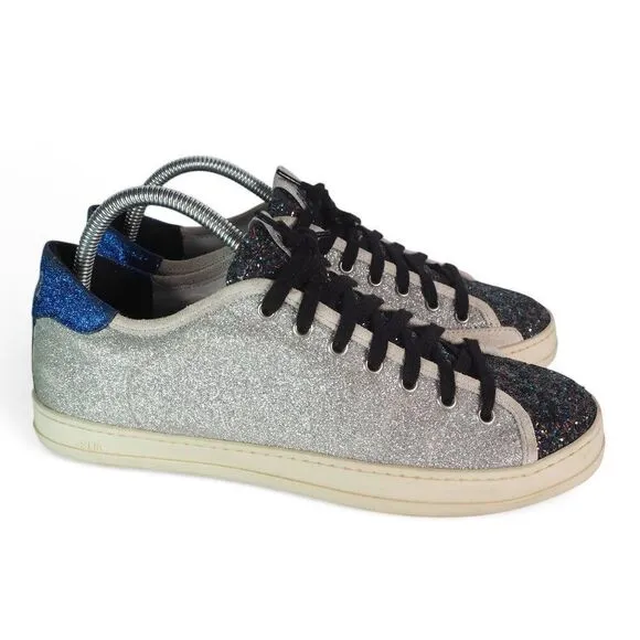 P448 Johnny Glitter Skate Low Sneakers Multicolor Men's 8-8.5 Women's 10.5