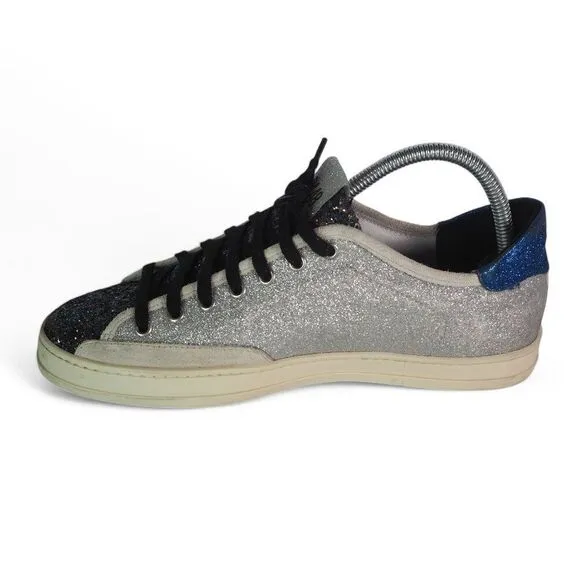 P448 Johnny Glitter Skate Low Sneakers Multicolor Men's 8-8.5 Women's 10.5