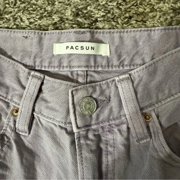PacSun High Rise Flare Jeans in Lilac Purple Size 24
