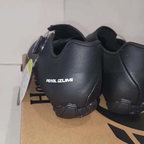 Pearl iZumi Attack Road Cycling Shoes Mens Size Black New in Box