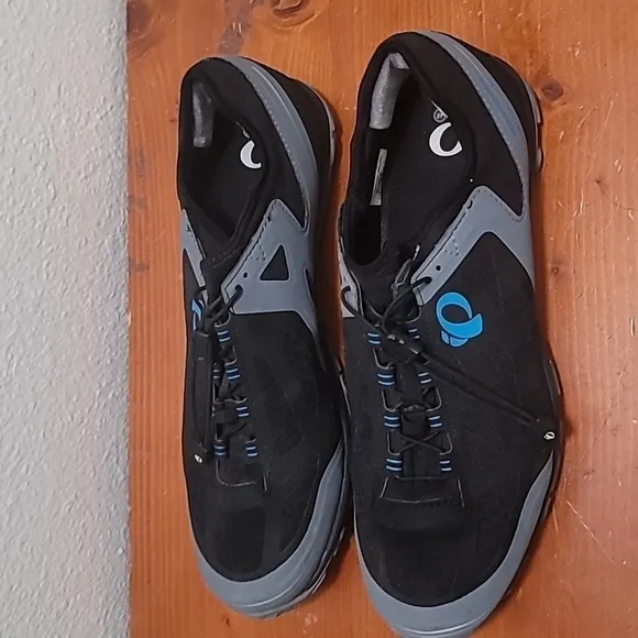 PEARL IZUMI X ALP JOURNEY MEN'S CYCLING BLACK AND GRAY SHOES SIZE EUR 48 US 15