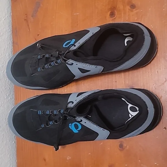PEARL IZUMI X ALP JOURNEY MEN'S CYCLING BLACK AND GRAY SHOES SIZE EUR 48 US 15