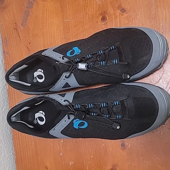 PEARL IZUMI X ALP JOURNEY MEN'S CYCLING BLACK AND GRAY SHOES SIZE EUR 48 US 15