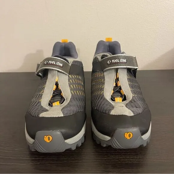 Pearl Izumi X-Alp Low 5742 Gray Orange Women's Cycling Shoes Size 41