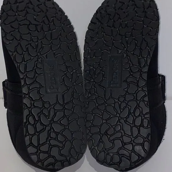 Pedors Unisex Black Classic Stretch Shoes For Swollen Feet Size 10/12