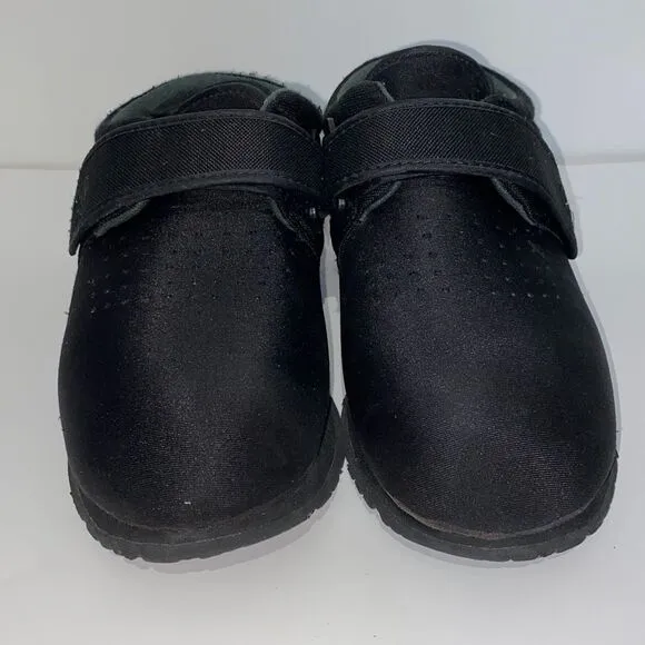 Pedors Unisex Black Classic Stretch Shoes For Swollen Feet Size 10/12