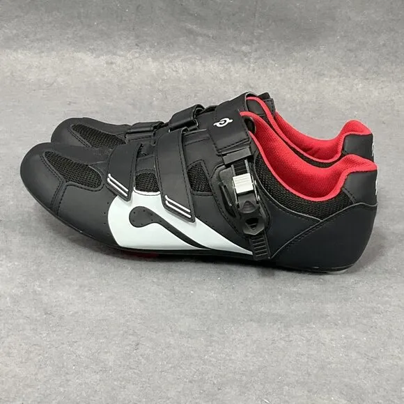 PELOTON Cycling Bike Shoes Size 47 Mens 13 Black Red