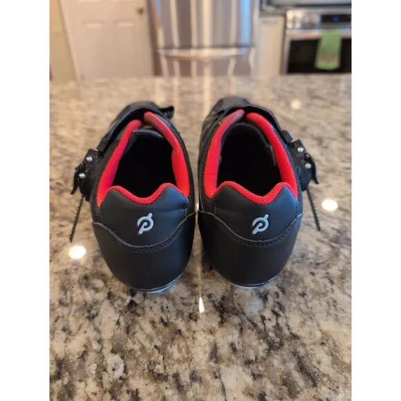 Peloton cycling bike shoes with look delta cleats EU 44 US men's 10.5