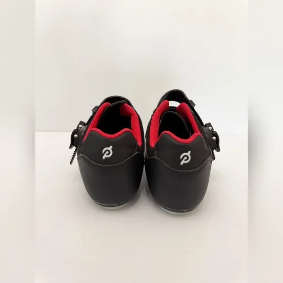 Peloton Cycling Shoes - Black, Red and and White - Size 45
