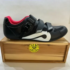 Peloton Cycling Shoes Size EU 46 Black/Red Bike Mens Size 13 US