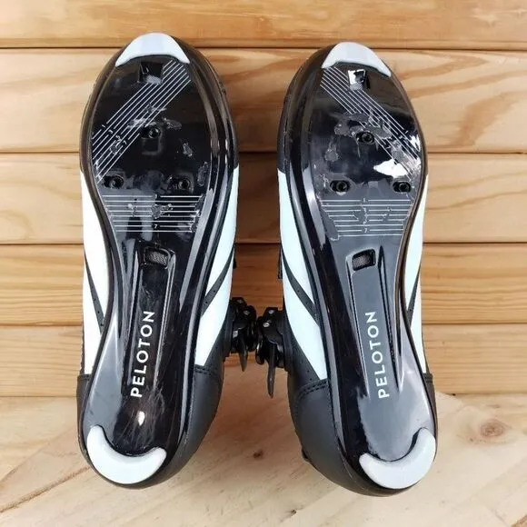 Peloton G-19 Men's Cycling Biking Shoes Without Cleats 41 EUR Black White Red