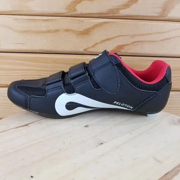 Peloton G-19 Men's Cycling Biking Shoes Without Cleats 41 EUR Black White Red