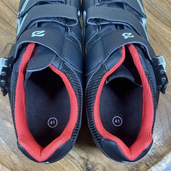 Peloton Mens Black Size (41) Cycling Shoes