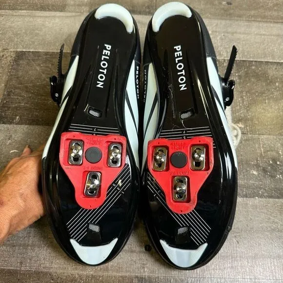 Peloton Men’s Size 45 Indoor Road Cycling Bike Shoes with Cleats Black