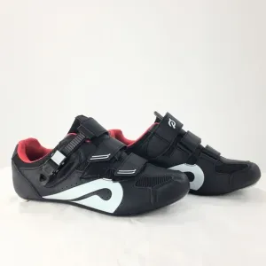 Peloton Unisex Cycling Shoes Black White Bike Riding Sz EU 40 Women 9.5 / Men 7