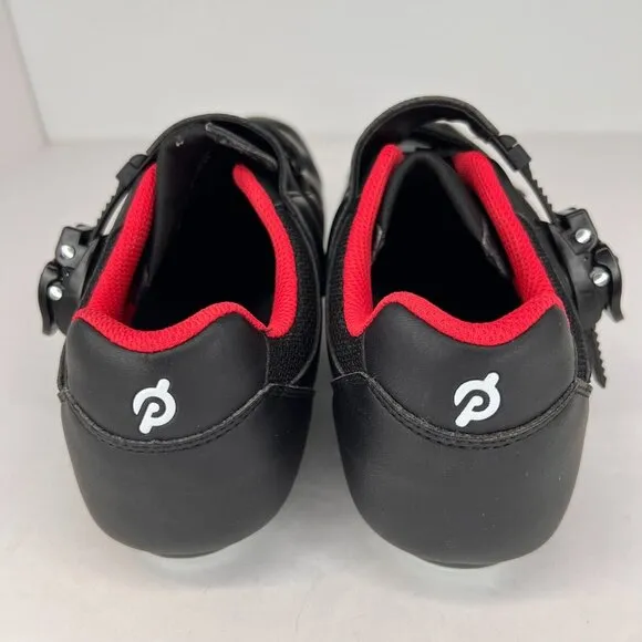 Peloton Unisex PL-SH-B-40 Black Delta Bike Snap Size 8M 10W Cycling Shoes Cleats