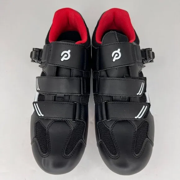 Peloton Unisex PL-SH-B-40 Black Delta Bike Snap Size 8M 10W Cycling Shoes Cleats