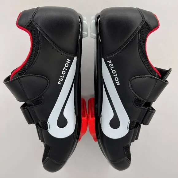 Peloton Unisex PL-SH-B-40 Black Delta Bike Snap Size 8M 10W Cycling Shoes Cleats