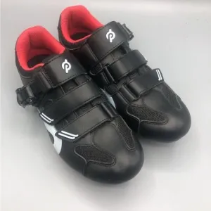 Peloton Shoes 37 Cycling Black White Leather Low Top  in good condition