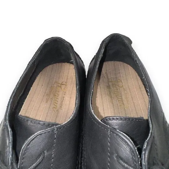 Penguin by Munsingwear Blucher Oxfords Black Leather PBLU201-1 Men's 13