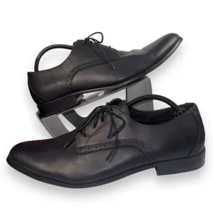 Penguin by Munsingwear Blucher Oxfords Black Leather PBLU201-1 Men's 13