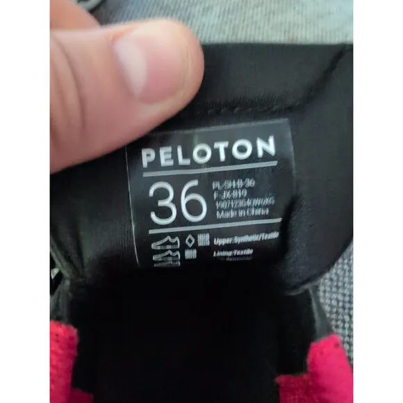 Perfect Peloton cycling bike shoes with look delta cleats EU 36 US women's 5