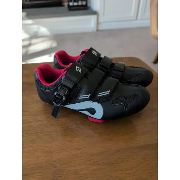 Perfect Peloton cycling bike shoes with look delta cleats EU 37 US women's 6