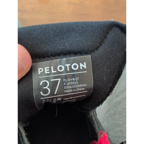 Perfect Peloton cycling bike shoes with look delta cleats EU 37 US women's 6