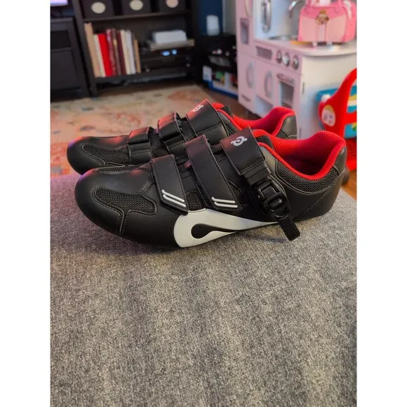 Perfect Peloton cycling bike shoes with look delta cleats EU 46 US men's 12
