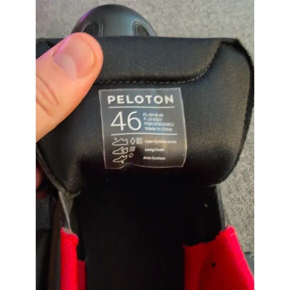 Perfect Peloton cycling bike shoes with look delta cleats EU 46 US men's 12