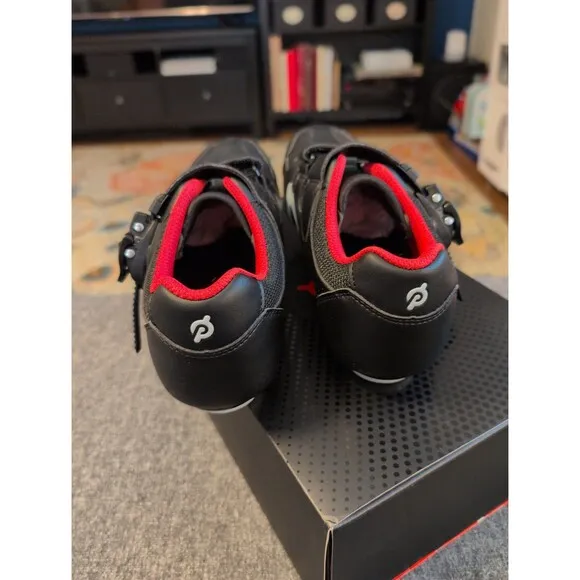 Perfect Peloton cycling shoes with look delta cleats and box EU 40 us women's 9