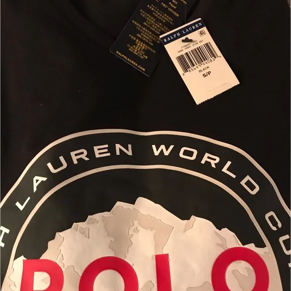 Polo Ralph Lauren Graphic Alpine World Cup Racing Long-Sleeve T Shirt
