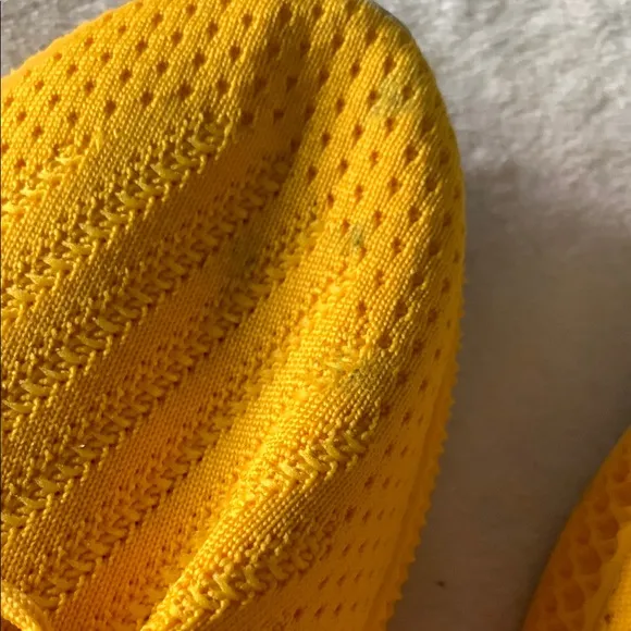 Pony Yellow Sneakers Lightweight Knit Design