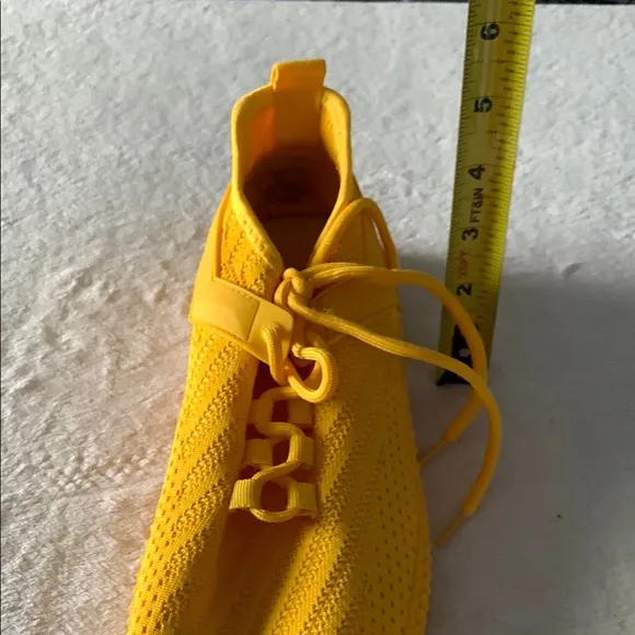Pony Yellow Sneakers Lightweight Knit Design