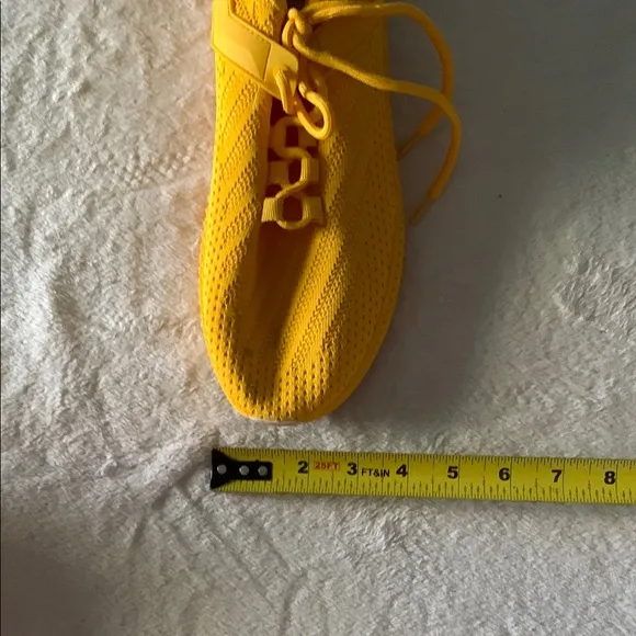 Pony Yellow Sneakers Lightweight Knit Design