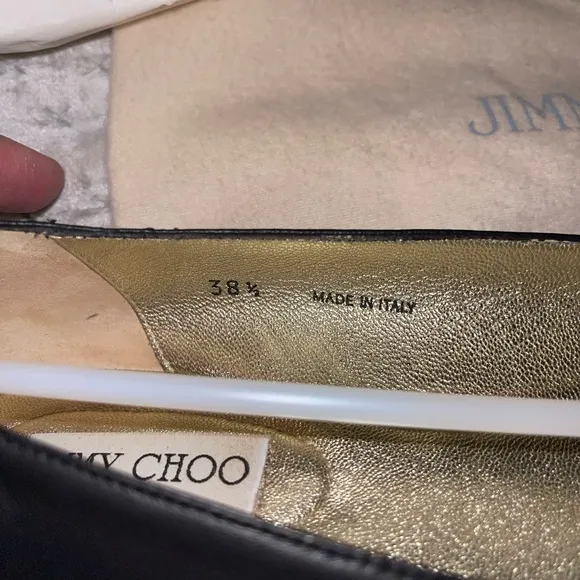 Preloved Jimmy Choo flat shoes size 39 excellent condition never worn.