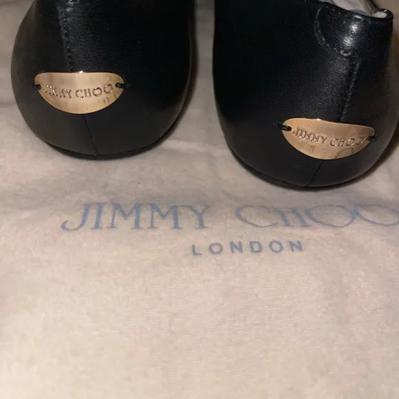 Preloved Jimmy Choo flat shoes size 39 excellent condition never worn.
