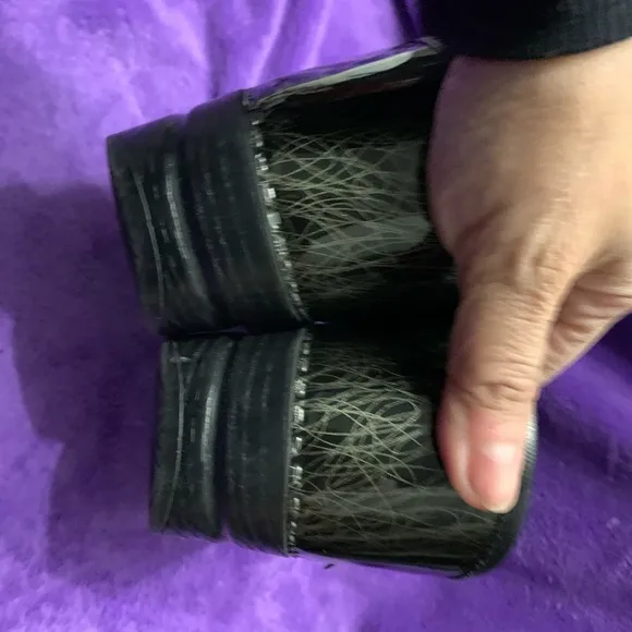 Professional Dansko Scribble Black &amp; Silver Pattern Clogs, size 38, Nurse, EUC